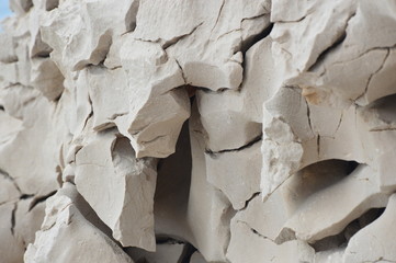 Stone pattern wall