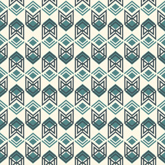 Seamless pattern with arrow fletching. Repeated chevrons wallpaper. Tribal and ethnic motif. Native americans ornament