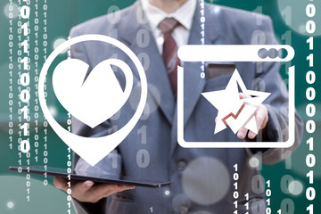 Favorite Give Star Best Add Valuation Business concept. Value Favorites Good Evaluation.