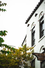 Spanish Style Stucco House