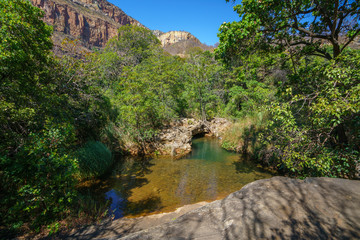 Fototapeta na wymiar hiking the leopard trail, blyde river canyon, mpumalanga, south africa 53