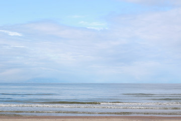 clean Baltic sea beach coast