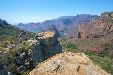 hiking the leopard trail, upper lookout, blyde river canyon, south africa 47