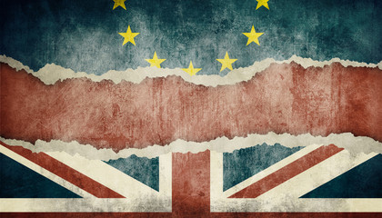 Brexit Konzept - Großbritannien  verlässt die Europäische Union