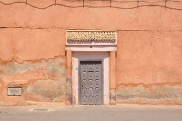 Porta Marrocos . Terracota . Tons terra - 294491066