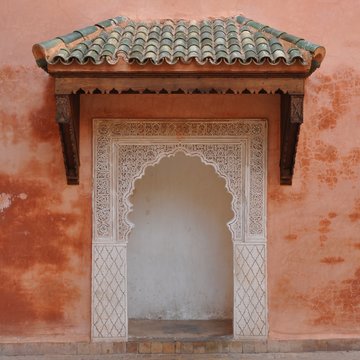 Porta Marrocos . Texturas Terracota 
