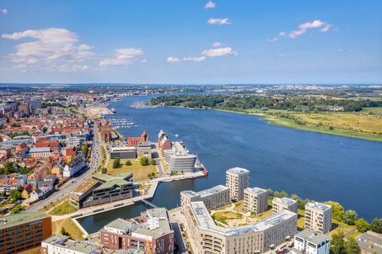 Rostock Stadthafen Panorama