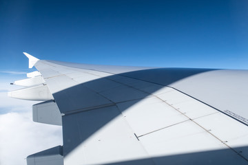 Obraz premium wing of plane