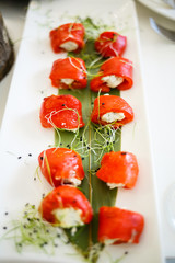 Beautiful and delicious restaurant meals