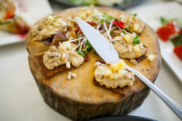 Beautiful and delicious restaurant meals