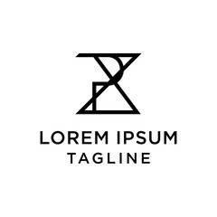 initial letter logo ZR, RZ logo template