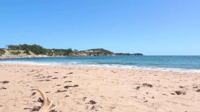 4K Nature Coastline Beach And Sea