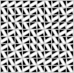 Abstract background with black and white tile