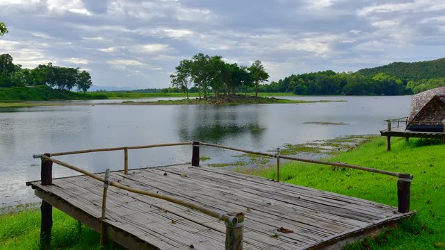 4K time lapse video of Mae Puem national park, Thailand.