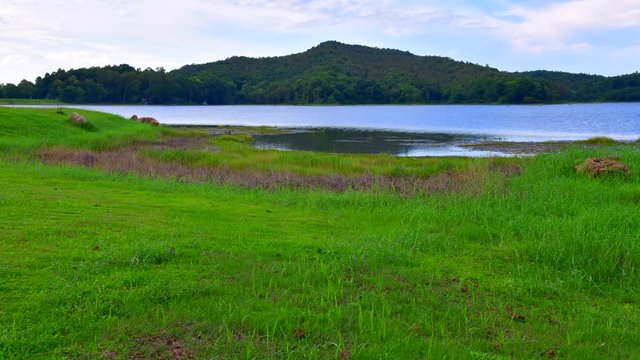 4K time lapse video of Mae Puem national park, Thailand.