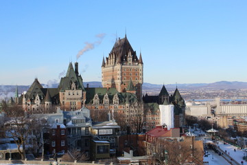Fototapeta premium Château de frontenac à Québec