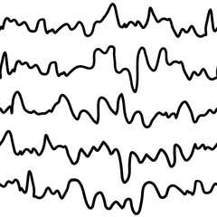 Vector hand drawn seamless pattern for your design.