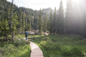Hiking in Rocky Mountain National Park