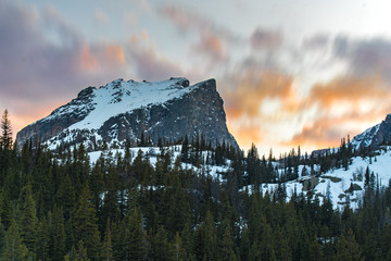 Hallett Peak Sunset
