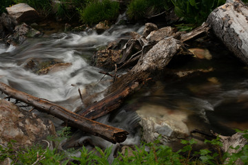 Picture of the medicine bow mountain range in Centennial wyoming.