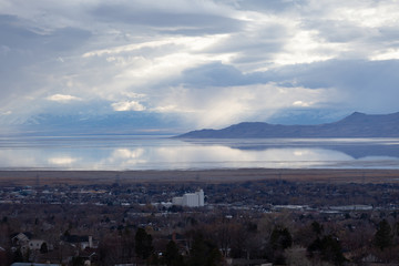 Fototapeta premium Great Salt Lake Spring