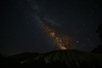 The milky way or stars in taken in the prairie in kansas and the mountains of colorado!