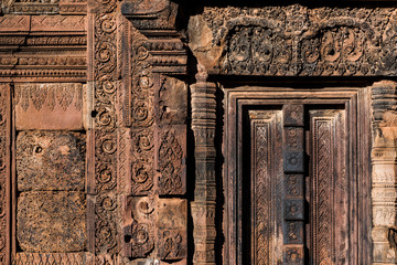 The wonderful Banteay Srei temple in Siem Reap, Cambodia 
