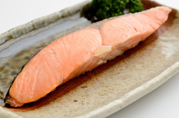 鮭の塩焼き