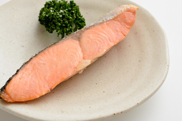 鮭の塩焼き