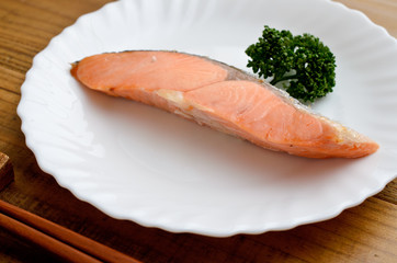 鮭の塩焼き