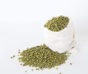 Mash in the bag, lentils, and chickpeas Genoa and raw