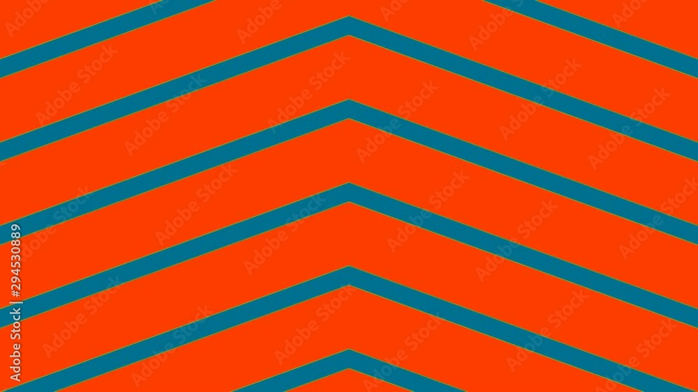 Poster blue and red loop upward arrows background