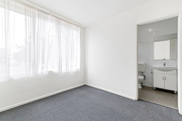 Empty and unfurnished brand new apartment