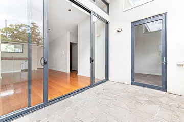 Empty and unfurnished brand new apartment