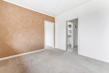 Empty and unfurnished brand new apartment