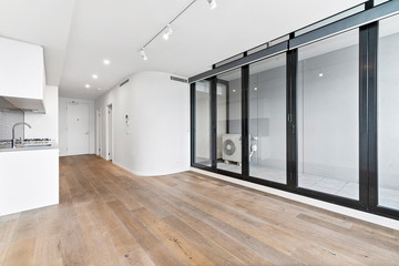 Empty and unfurnished brand new apartment