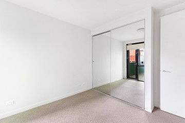 Empty and unfurnished brand new apartment