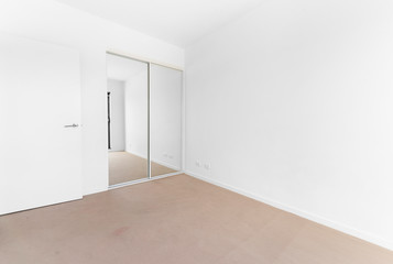 Empty and unfurnished brand new apartment