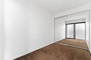 Empty and unfurnished brand new apartment