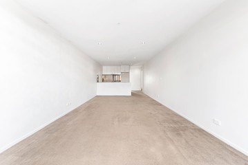 Empty and unfurnished brand new apartment