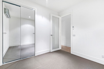 Empty and unfurnished brand new apartment