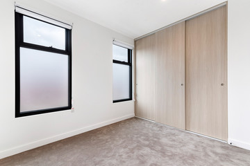 Empty and unfurnished brand new apartment