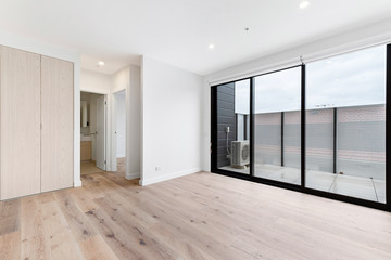 Empty and unfurnished brand new apartment