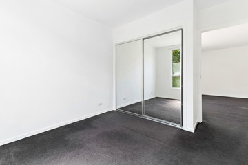 Empty and unfurnished brand new apartment