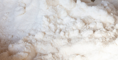 Traditional rock salt mine in northern of Thailand