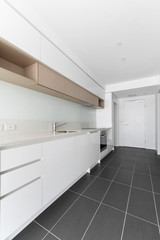 Empty and unfurnished brand new apartment