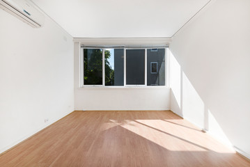 Empty and unfurnished brand new apartment