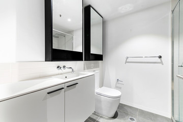 Empty and unfurnished brand new apartment