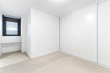 Empty and unfurnished brand new apartment