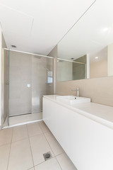 Empty and unfurnished brand new apartment
